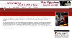 Desktop Screenshot of adsongsjingles.com